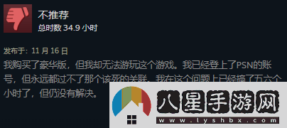 樂高地平線Steam褒貶不一