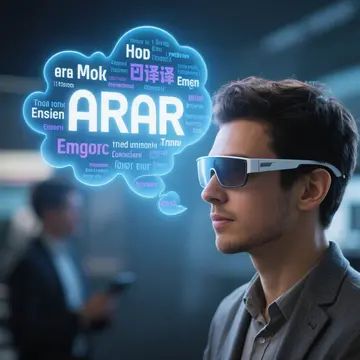 AI如何顛覆現(xiàn)實交互 谷歌AR眼鏡原型TED展示實時翻譯黑科技