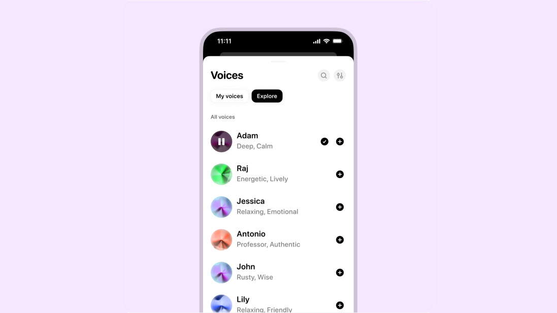 AI 語(yǔ)音公司 ElevenLabs 推出獨(dú)立移動(dòng)應(yīng)用，免費(fèi)用戶享10分鐘文本轉(zhuǎn)語(yǔ)音額度.png